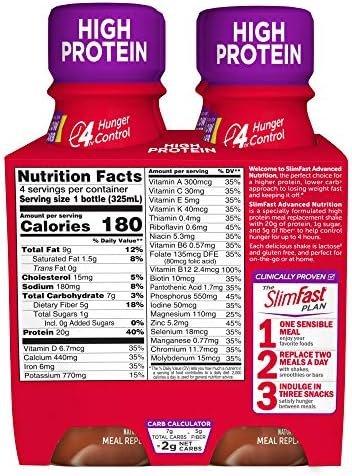 Amazon.com: SlimFast Advanced Nutrition High Protein Meal ...