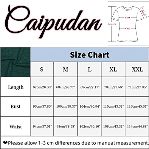 Women Mountain Adventure Shirts Heartbeat Graphic Tees Hiking Camping Letter Print Tshirts Casual Short Sleeve Tee Tops-Green Xl #TOP6