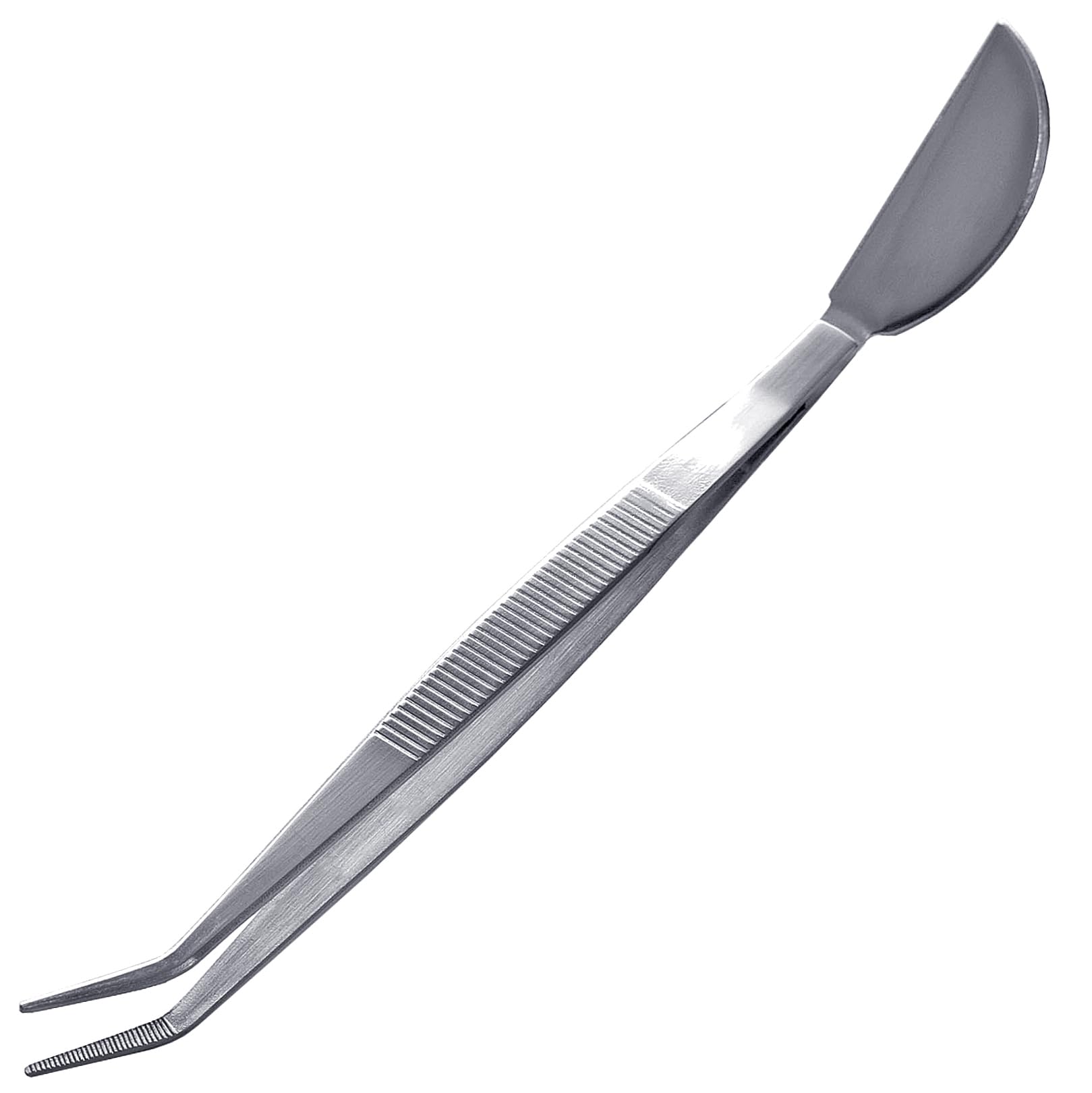 Amazon.com: Stainless Steel Bonsai Tweezers with Blade Spatula 8