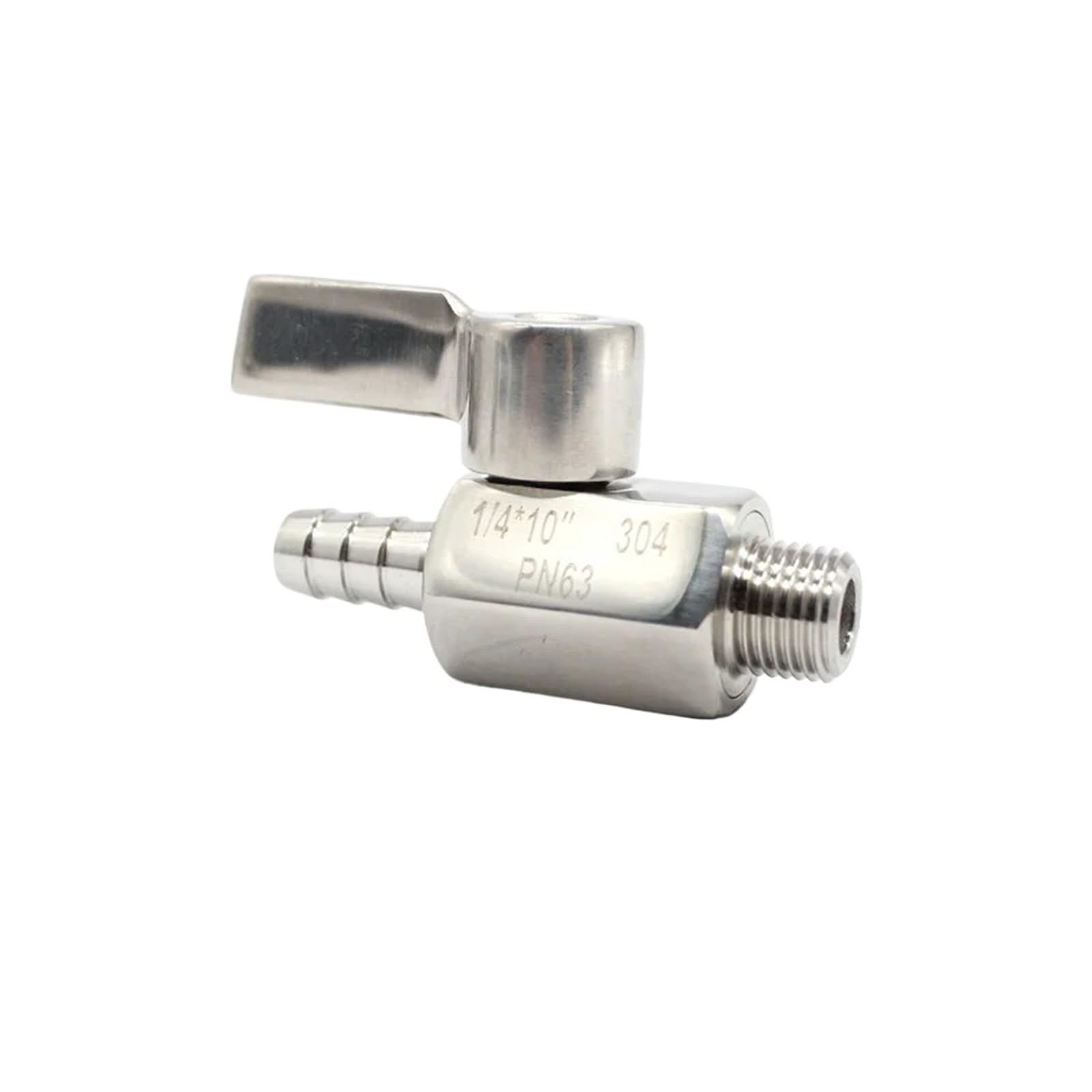1 zawór kulowy ze stali nierdzewnej 1/8 1/4 3/8 1/2 3/4 (3I4 cali x 20 mm 255 g)