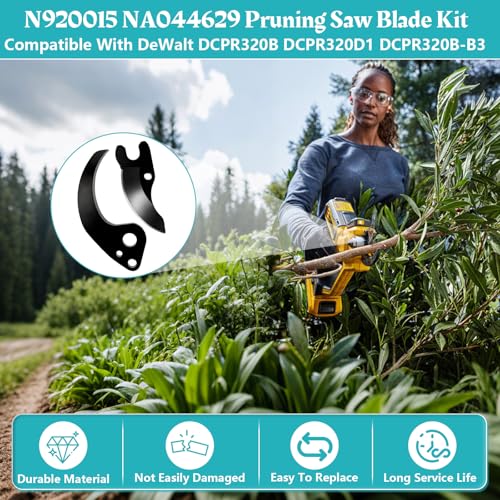Image of Showingo N920015 & NA044629 Pruning Saw Blade Compatible with DeWalt Shears