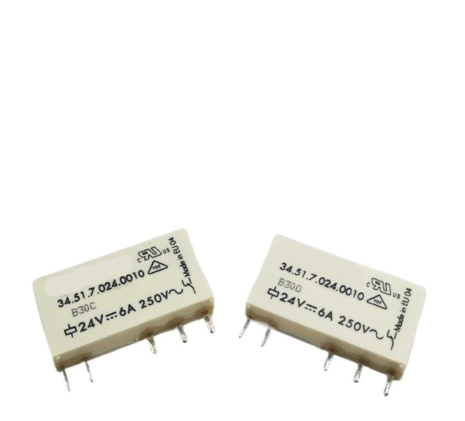AARTERZZA 34.51.7.024.0010 Relay 24VDC 6A 24V 5 feet