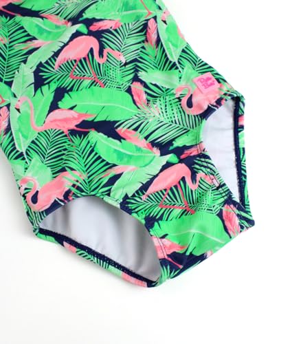 Image of RuffleButts Baby /Toddler Girls Ruffle Strap One Piece Swimsuit w /UPF 50+ Sun Protection
