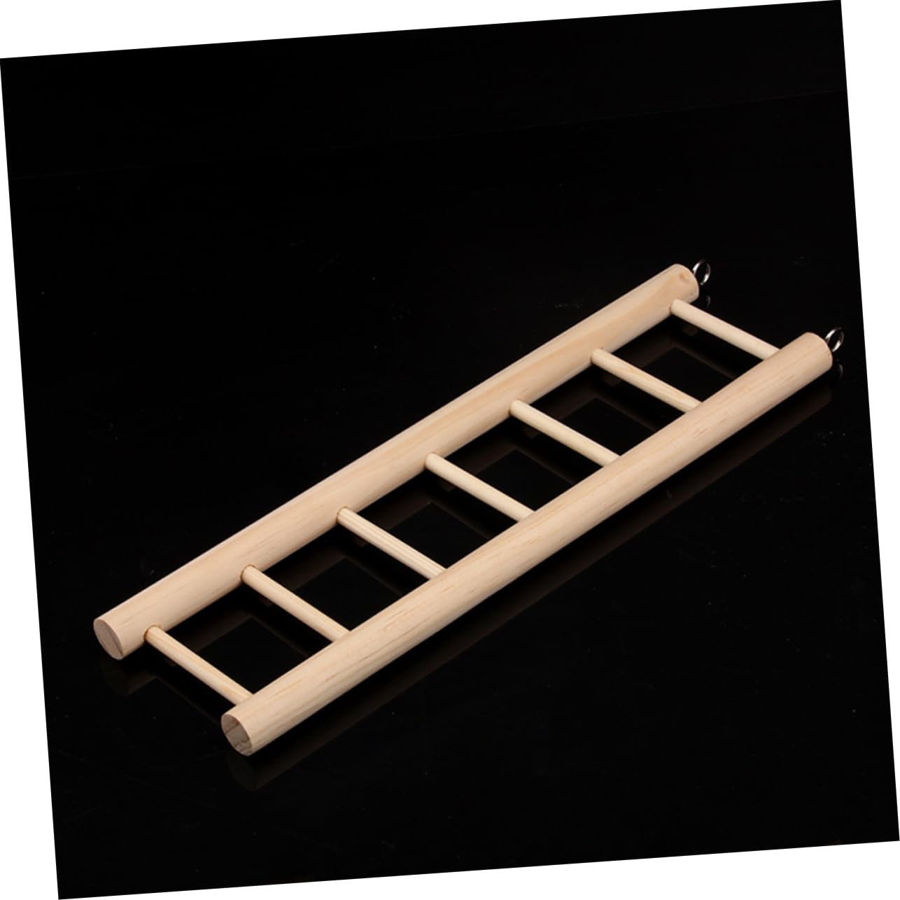 Levemolo Parrot Bird Mini Ladder Pet Climbing Ladder Wooden Hamster Squirrel Toy Bird Toys