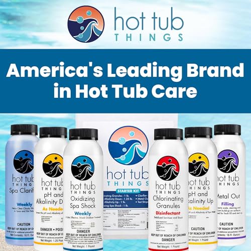 Image of Hot Tub Things Chlorine Starter Kit for Hot Tub & Spa Maintenance