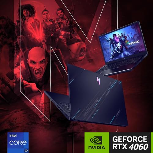 Nitro V15 Gaming Laptop con licenza Microsoft Office Lifetime License, Intel i9-13900H, 32 GB DDR5 RAM, 1 TB SSD, 15.6" FHD IPS 144Hz, GeForce RTX 4060, tastiera retroilluminata, Windows 11 Pro - Notebook - Immagine 1