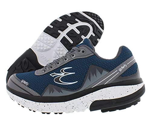 Gravity Defyer G-defy Men’s Pain Relief | Arch Support | Plantar Fasciitis | Foot & Knee Pain | Wide Shoes | Orthopedic | Heel Pain | Free Orthotic Included Blue, Gray