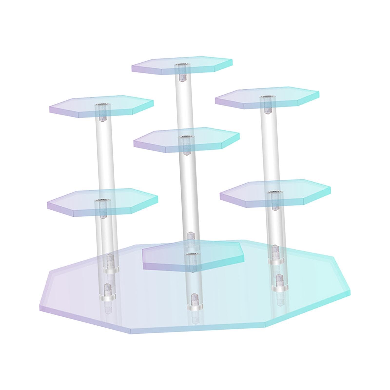 Zambuph Versatile Retail Display Stand Food Display Clear 19.3x13.8cm