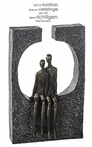 Casablanca - Skulptur Deko Figur aus Kunstharz Zweisamkeit - Wohnaccessoir...