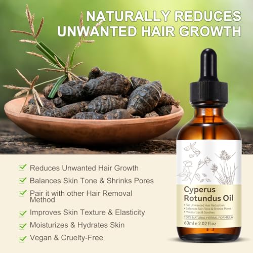 image for Uruses Cyperus Rotundus Oil, Natural Cyperus Rotundus Oil for Hair Rem