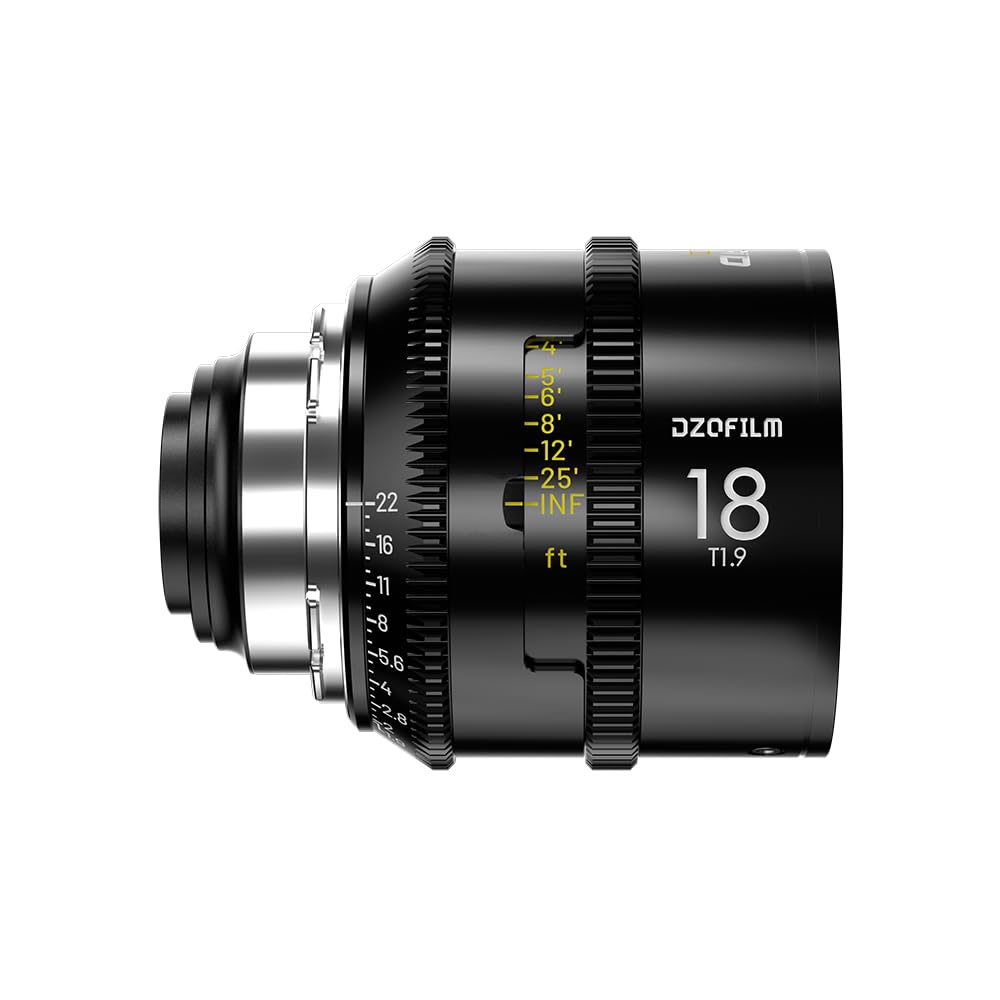 Amazon.com : DZOFILM Vespid 2 18mm T1.9 Cinema Prime Lens – Full