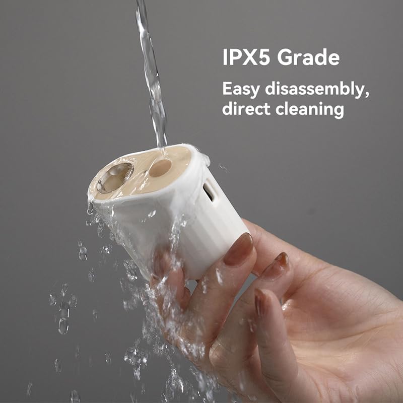 Miniatura 5 de ONIYEA Masajeador eléctrico recargable para el cuero cabelludo con aplicador de aceite para el cabello, directo a las raíces para promover la