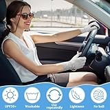 BOARDFEB Women UV Sun Protection Gloves Driving Gloves Full Finger UV Sun Protection Glove Breathable Summer Outdoor Glove Cycling Glove for Women(gray)