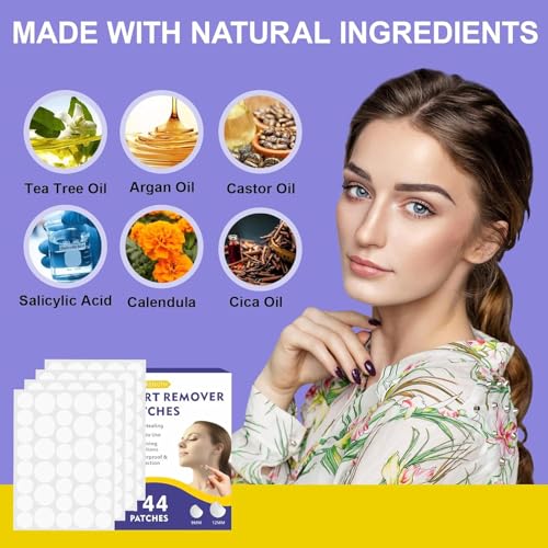 Image of Wart Remover Patches with Maximum Strength, Adhesive and Waterproof Stickers for Home Daily Use, Comfortable and Effevtive-M