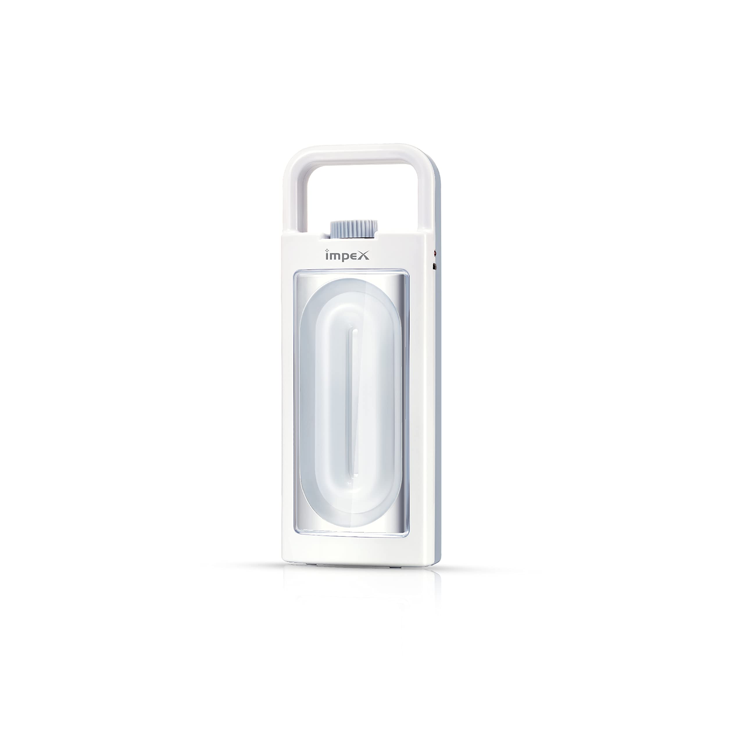 IL 685B 1200 mAh 5.2W Rechargeable LED Emergency Light with Emergency Function/High Bright LED/Space Handle, White