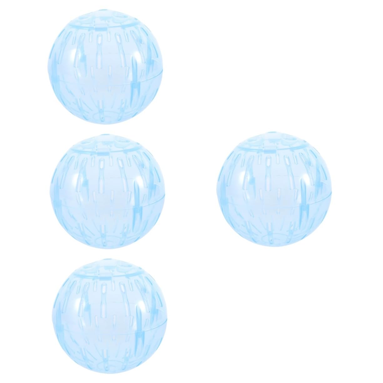 BUGUUYO 4pcs Abs Material Hamster Exercise Ball Dwarf Hamster Toy Small Pet Running Wheel