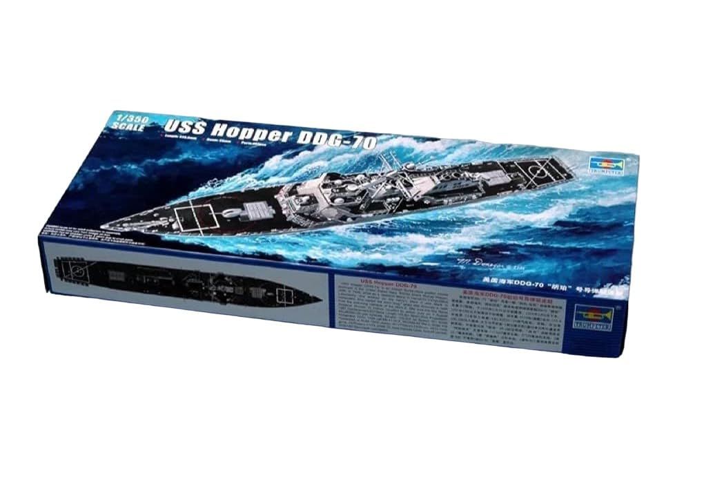 Trumpeter 1/350 Scale USS Hopper DDG70 Arleigh Burke Class Flight Ila Guided Missile Destroyer