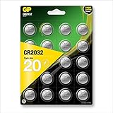 CR2032 3V Batterien CR 2032 Knopfzelle (Lithium Knopfbatterien CR2032 der Marke GP Batteries)