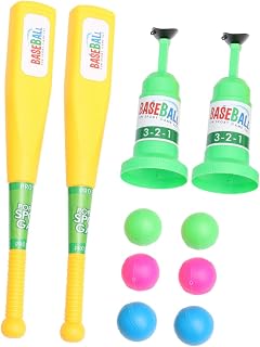 CIYODO Kids Baseball Kids Baseball Bat Plastic Baseball Bat Childrens Toys Plastic Ball and Bat Tennis