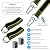 Jorohiker XL Hammock Tree Straps, Camping Hammock Straps with Heavy Duty Carabiners, Holds 2200lbs Extra Strong, 20 Feet Long & Adjustable Loops, No Stretch Polyester