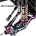 RcarmubWow RC Suspension Arms A Arms Upgrades Part for 1/10 Slash 2WD,Slash 2WD VXL,Aluminium Front & Rear Suspension Arms A-Arms Hops Up,Polychrome