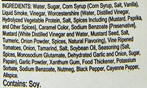 Everglades Seasoning Moppin BBQ Sauce 15 Ounce (Case of 6)