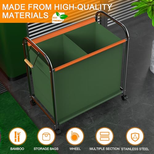 Large Toy Chest with Wheels, Removable Kids Toys Boxes Organizer Bins Baskets Container with Handles, Kids Toy box Storage Bins Baskets for Toddler and Baby Nursery (grey)