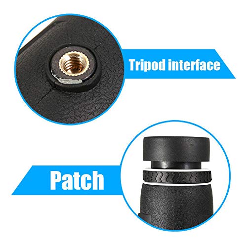 Telescopio monoculare con Zoom HD 80X100, Esercito Militare, Impermeabile, Professionale, per Escursionismo, Birdwatching, Viaggi all'aperto, Visite turistiche