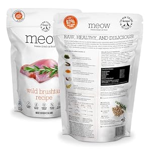 Meow Wild Brushtail Freeze Dried Uncooked Cat Meals, Mixer, or Topper, or Deal with - Excessive Protein, Pure, Restricted Ingredient Recipe 9.9 oz Meow Wild Brushtail Freeze Dried Uncooked Cat Meals, Mixer, or Topper, or Deal with – Excessive Protein, Pure, Restricted Ingredient Recipe 9.9 oz
