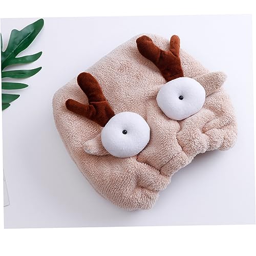 minkissy 3 Pçs Toalha De Secagem Rápida Toalha De Cabelo De Microfibra Touca De Secagem De Cabelo To