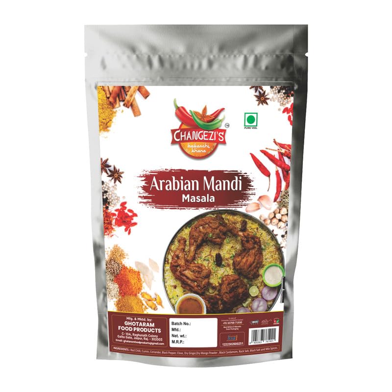 CHANGEZIS bawarchi khana Nawabs Hyderabadi Arabian Mandi Masala Powder/Shahi Al Fahm Arabian Mandi Masala Powder|Arabian Arabic Chicken Mandi Masala/Arabian Arabic Mutton Mandi Masala-240Gx1Pk (B0CDGWWHYT) Amazon Price History, Amazon Price Tracker