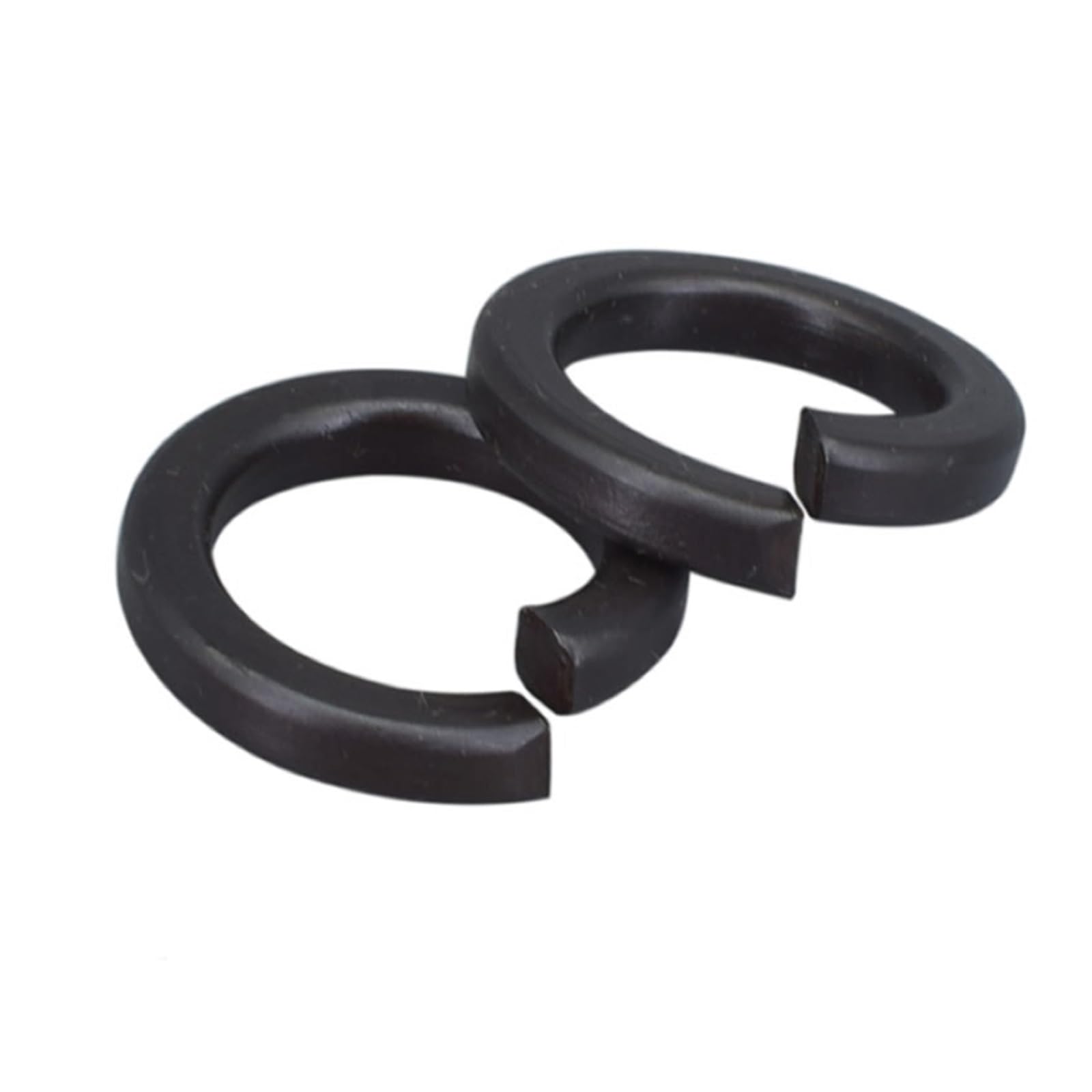 PULaif Spring Lock Washers, Steel Spring Lock Washer Black M3-M16 Level 8 50-Pack(M12)