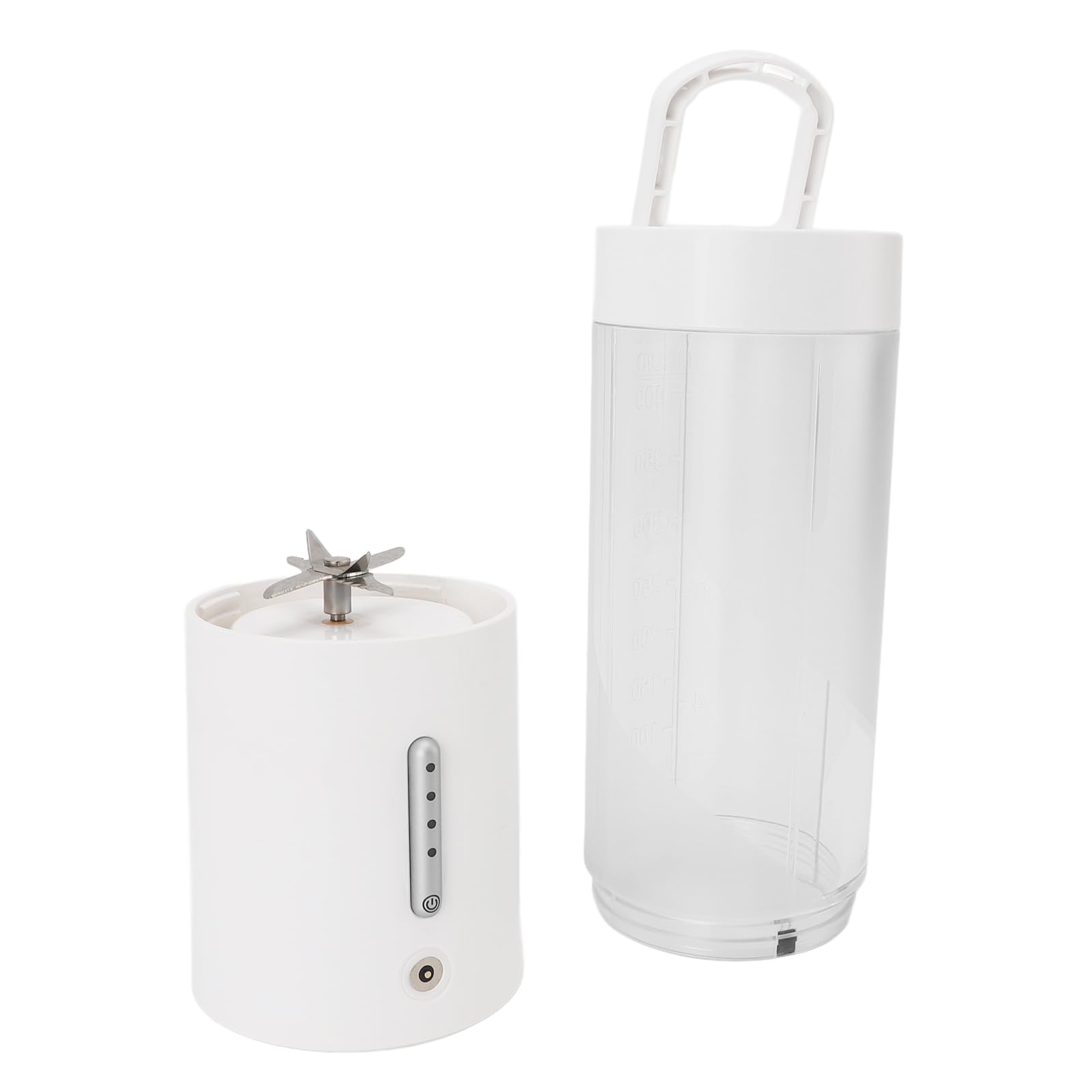 Batidora Portátil Mini Batidora Eléctrica Recargable por USB 6 Cuchillas 450 Ml 20000 RPM con Batería de 4000 MAh para Batidos Jugos Batidos de Proteínas