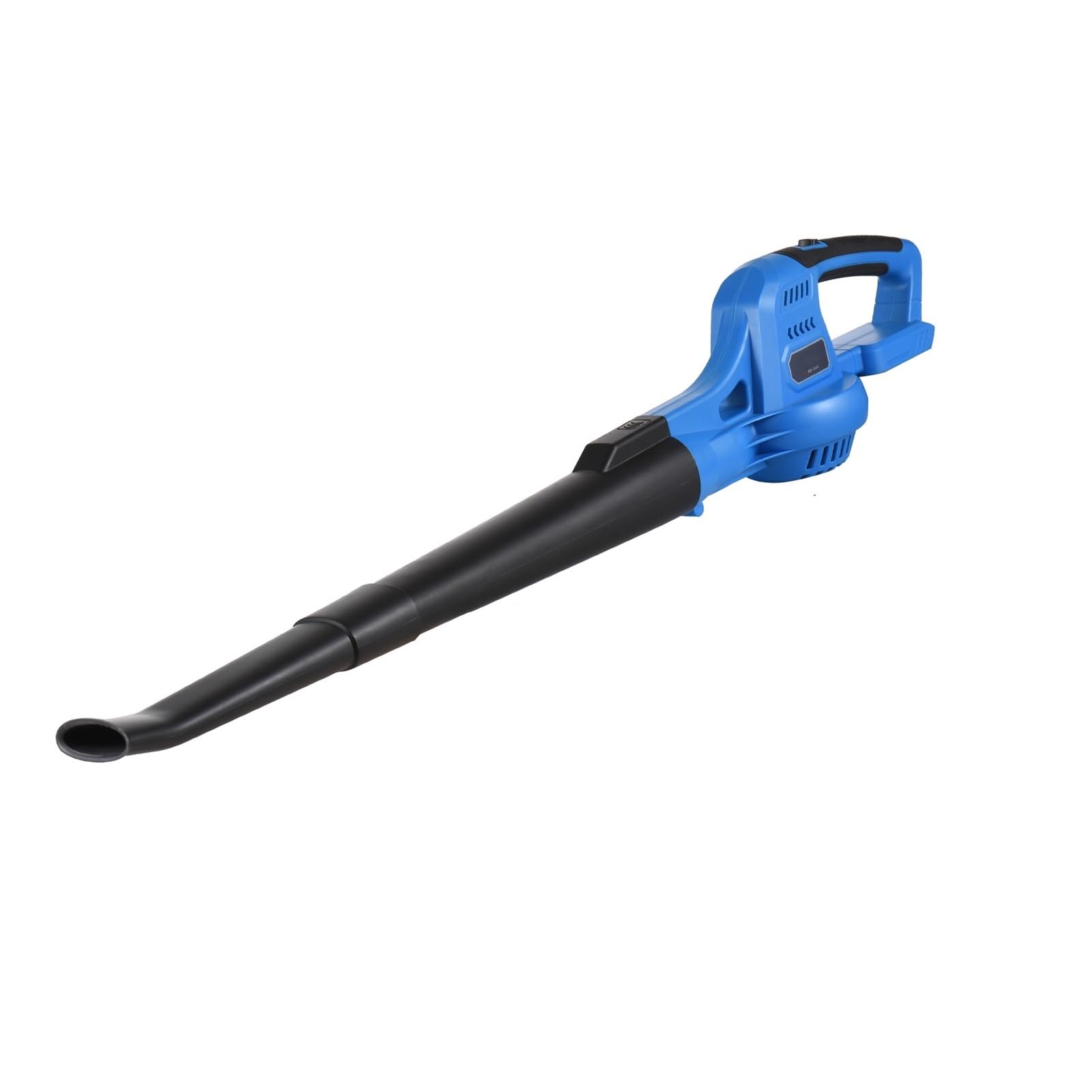 Soplador de hojas eléctrico inalámbrico 20 V, control 2 velocidades, barredora mano portátil 60 MPH/130 MPH con tubos extensión, batería,0 Ah Altamente Eficiente