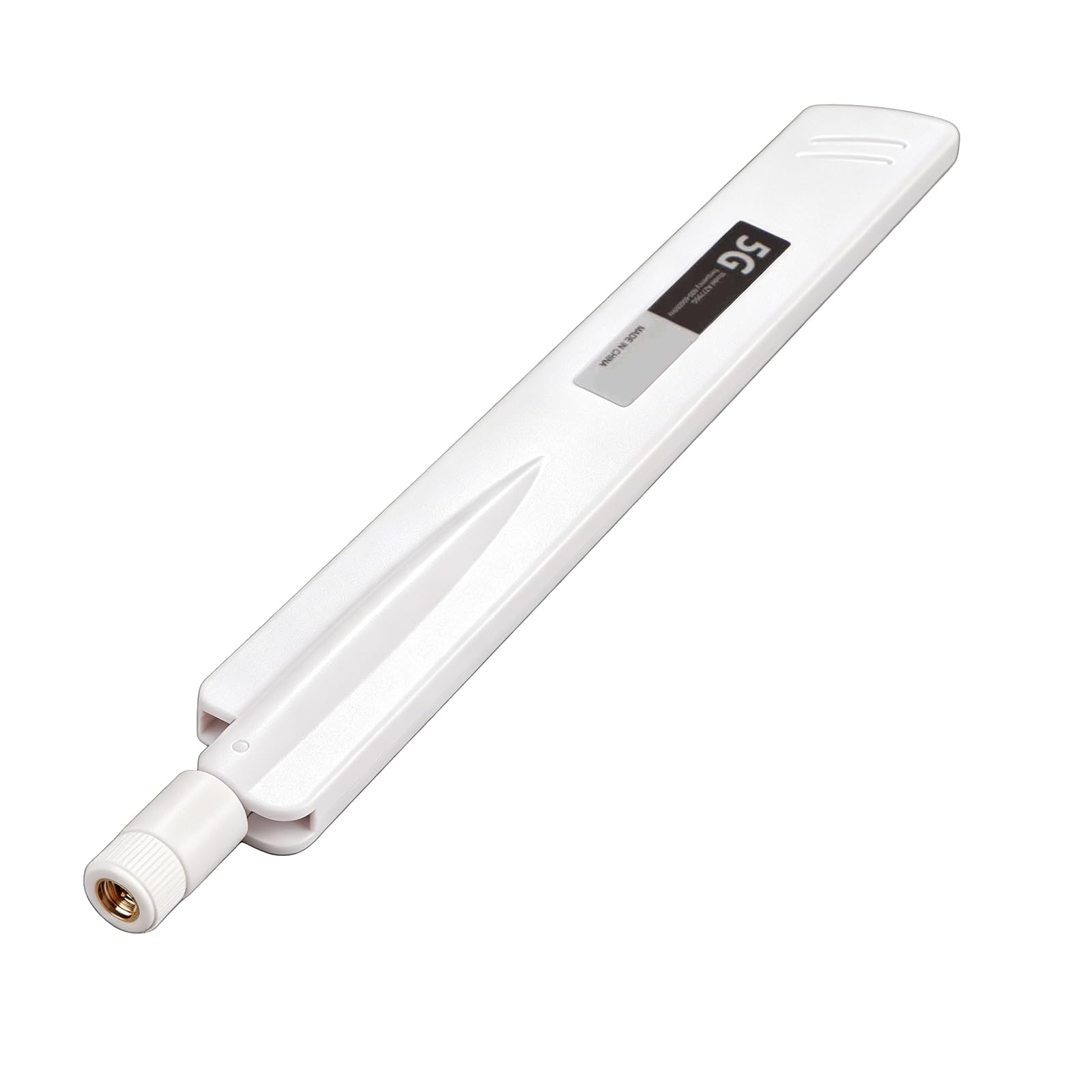 5G Antenna SMA per Router, Antenna Universale Sma Omnidirezionale A Banda Completa Gsm/Gprs/5G/4G/3G/2G/Nb-Lot Ad Alto Guadagno 18Dbi, per Router, Dtu, Monitoraggio Wireless (Bianco)