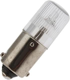 Replacement for B1A NE-51 Miniature Light Bulb, 105-125 Volts, BA9S Base, (10 Pack)