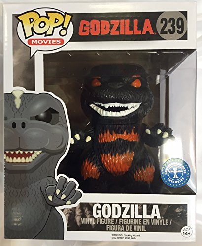 Burning Godzilla Gts Exclusive 6 Pop Vinyl
