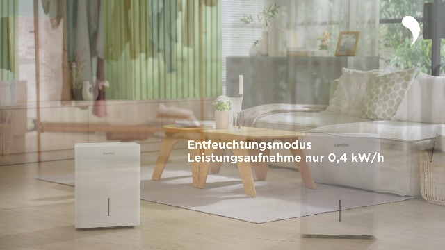 Test du déshumidificateur Comfee' MDDN-10DEN7 : compact et efficace Test du déshumidificateur Comfee' MDDN-10DEN7 : compact et efficace