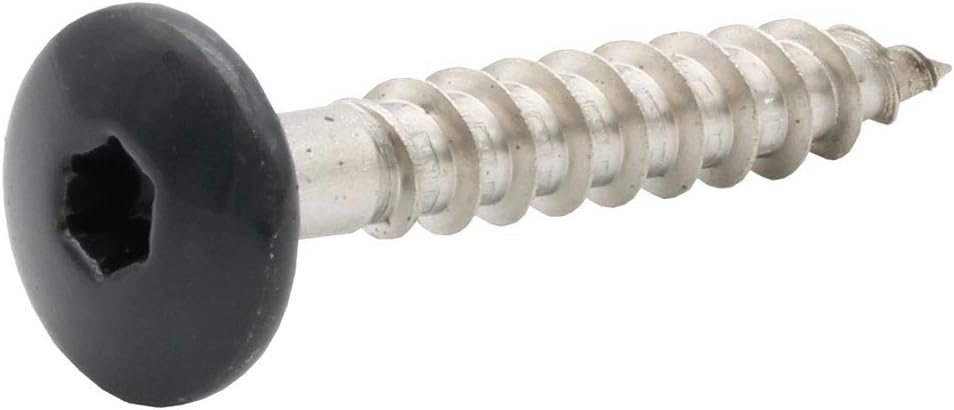 Twistec Facade Fixing Screws Stainless Steel A2, Pack of 100, Grey, 284327016