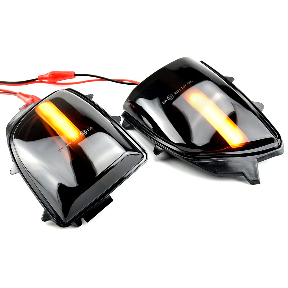 1 para bocznych lusterek bocznych z dynamicznym kierunkowskazem LED kompatybilnych z VO-LVO XC70 XC90 XC70 2007-2014