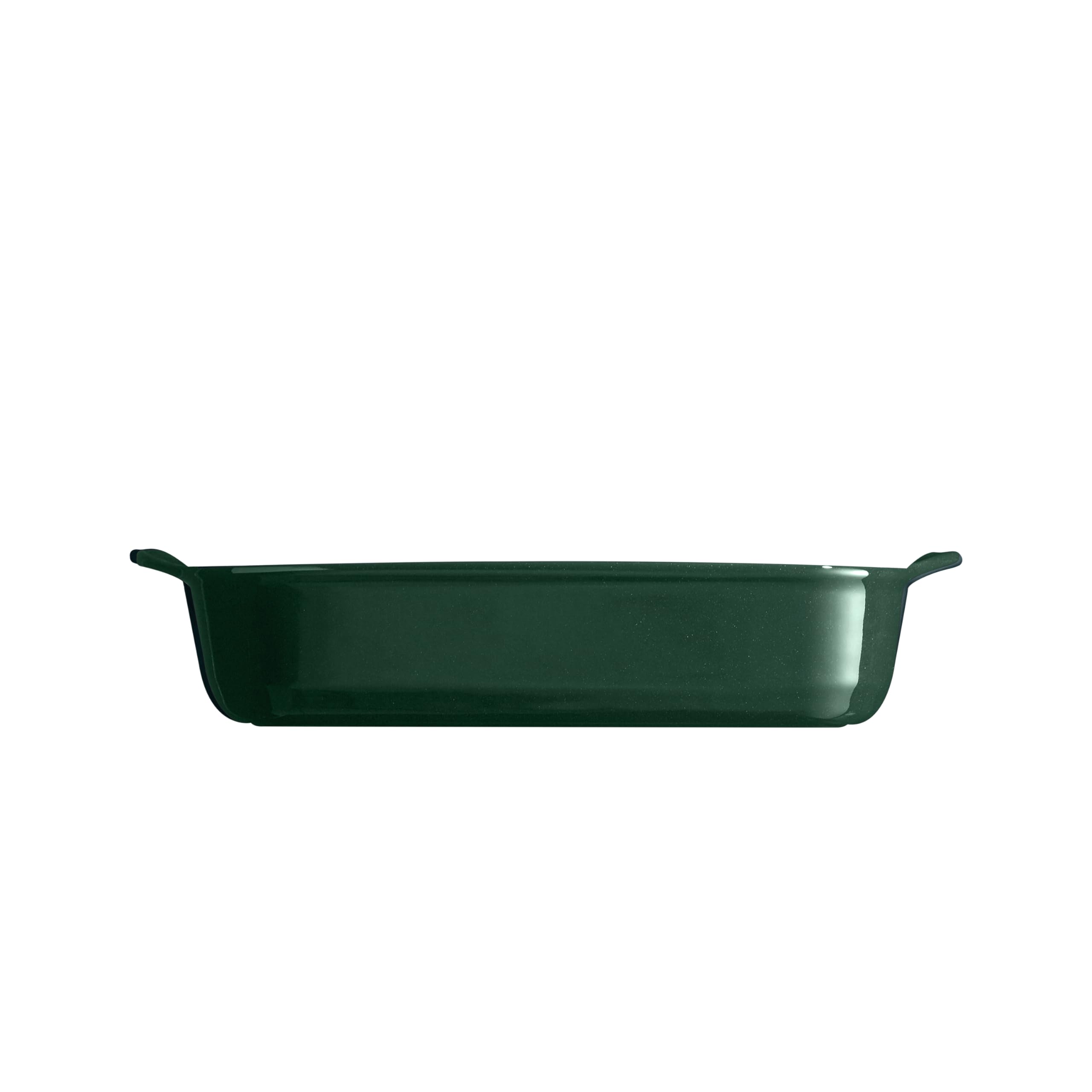 Emile Henry Plat Rectangulaire Ultime – Pour 6 à 8 Personnes – Céramique Haute Résistance – Cuisson Homogène et Service du Four à la Table – Coloris Cèdre – Fabriqué en France