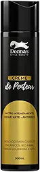 Creme de Pentear Muntifuncional Para Cabelos Orgânicos, Bio Fibra, Fibra de Proteína e Apliques Mega Hair - Nutre Intensamente, Hidratante, Antifrizz, Desembaraço, Brilho e Maciez 300ml Donna's