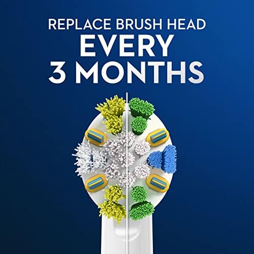 Oral-B FlossAction Electric Toothbrush Replacement Brush Heads Refill, 3ct - 3
