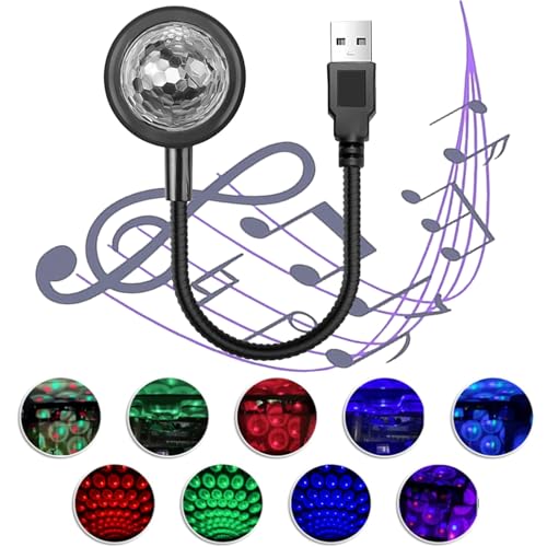 LEZED Sternenhimmel Auto,LED Auto Decke Starlight,360° Rotierende USB Nachtlicht,Mini USB Discokugel Light,Einstellbar Autodach Atmosphäre Sternenhimmel Lampe Tragbare für Party Abend Club Bar Auto LEZED Sternenhimmel Auto,LED Auto Decke Starlight,360° Rotierende USB Nachtlicht,Mini USB Discokugel Light,Einstellbar Autodach Atmosphäre Sternenhimmel Lampe Tragbare für Party Abend Club Bar Auto