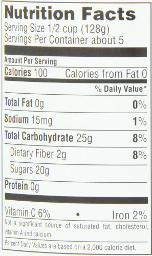 image for Indian Summer Chunky Cherry Applesauce, 23 Ounce (Pack of 6)