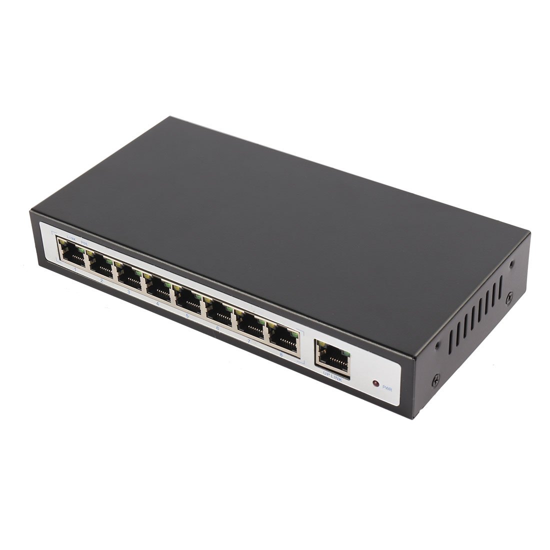 Aexit Commutateur 10/100 à 9 Ports W8-Port POE Faible Sécurité Ethernet, Alimentation Ethernet, Un Port UP Link (d5dfce2fdb4be2cfd962dec3714d4033)