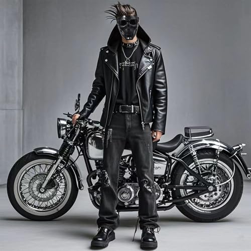 Image of Motorcycle Face Mask Full Face,Dirt Bike Goggles Motocross, ATV, Offroad, Riding Racing Goggles for Men Women