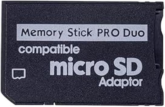 TS / CORP Memory Stick PRO Duo Compatible Converter Adapter for Micro SD to MemoryStick PRO Duo SDHC/SDXC Cards
