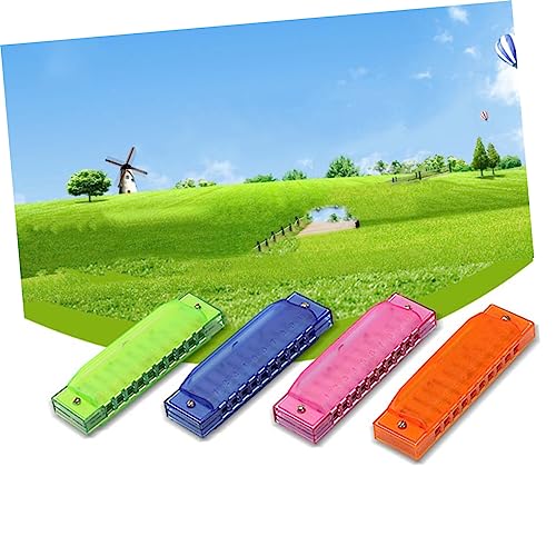 Toyvian 10 en Plastique Harmonica Jouet 10 Trou Harmonica Musique Harmonica Jouet Instrument De Musique Nacré Blush Rose en Plastique Harmonica Instrument Harmonica Instrument - Les Beatles, Paul McCartney, John Lennon, RIngo Starr, George Harrison Toyvian 10 en Plastique Harmonica Jouet 10 Trou Harmonica Musique Harmonica Jouet Instrument De Musique Nacré Blush Rose en Plastique Harmonica Instrument Harmonica Instrument – Image 5