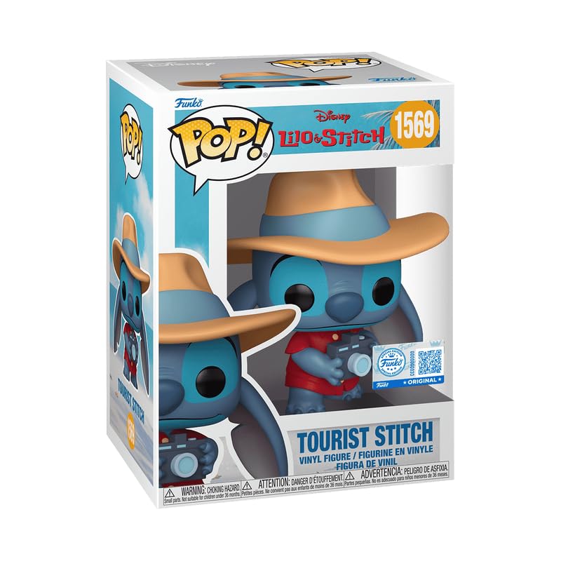 Amazon.com: Funko POP! Disney Lilo & Stitch Tourist Stitch #1569